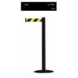 TENSABARRIER Barrier Post with Belt- Post Height