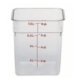 (4) New Cambro Food Storage Container 8qt