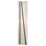 (2) Fully Threaded Metal Rods 6ft