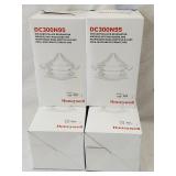 (4)Boxes New Honeywell N95 Respirator