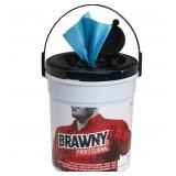(4) Brawny Professional Disposable Wet Hand Towels