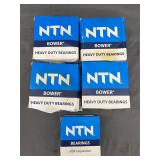(5) 4 NTN Bower Heavy Duty Bearings & NTN Bearing