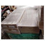 Ceiling tile assortment on skid 2'x2' and 2' x 4'