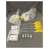 Lock Nut w/ ET Washers, Hacksaw Blades, Weld Studs