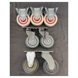 Casters- Set of 7 (4 Different Sizes)
