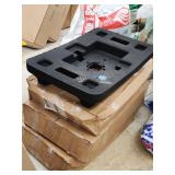 (4)New Three O Traffic Works Rubber Sign Base