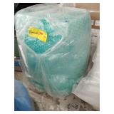 Roll of 1/2' emerald bubble wrap 48' x 250'