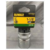 DeWalt  3/4-inch Drive, 1-1/8 inch 12-point Socket