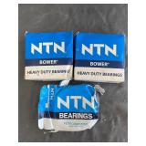 (3) NTN Bower Heavy Duty Bearings