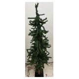 4ft Natural Bark Alpine Artificial Christmas Tree