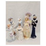 (7) Pcs Figurine Lot Including Home Interiors
