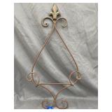 Decorative Metal Plate Rack