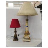 Pair of Working Table Lamps 35'-20'H