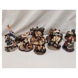 (9) Pc Boyds Bears Collection 6'-3'H