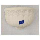 Ceramic Wall Pocket 7.5'H x 10.5'