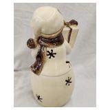 16'H Ceramic Snowman