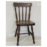 Small Wooden Childs Chair 25'Hx12'×11'