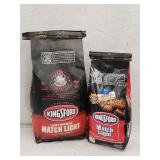 (2)Bags Kingsford Match Light Charcoal