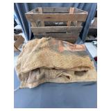 Wood Crate & Potato, Cocoa, US Mail Bags