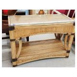 Vintage Bamboo Style Console/Sofa Table