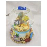 National Geographic Music Snow Globe 6'H