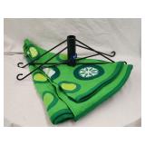Felt Style Tree Skirt & Tree Stand