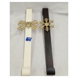 Pair Heavy Duty Wreath Hangers 18'L