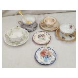 Teacup/Saucer Set & Wall Decor