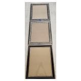 (3) Picture Frames
