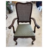 Ethan Allen Georgian Court Queen Anne Chair