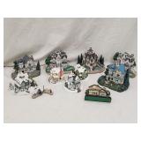 (12) Pc Miniatures Including Bradford Exchange
