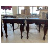 2 Acme Dreena End Tables, Cherry Finish