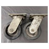 Albion Heavy-Duty Swivel Plate Casters