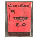 International Harvester Farmall M & MV Manual