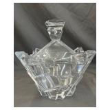 Clear Glass Candy Dish