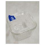 Unmarked Federal Glass Refrigerator Dish