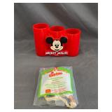 Mickey Mouse Pencil Holder, 1997 McDonald's Barbie