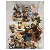 (11)pc Boyds Bears Collection