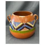 Mexican Pottery Redwarei Bean Pot