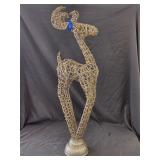 Metal Christmas Deer Decor 31'Hx12'×5'