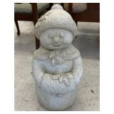 21.75'  Frosty Snow Girl Cement Statue