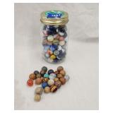 Marble Lot Including Clay Marbles