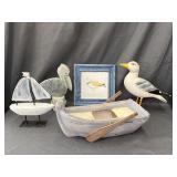 Nautical-Themed Picture & Figurines
