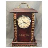 In God's Time Table Clock