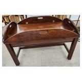 Wood Butler Coffee Table 22' Overall H×31'×21.5'