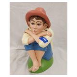 Vintage Arnels Ceramic Cookie Jar 13'H