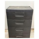 Hyper Tough 4-Drawer Plastic Storage Cabinet