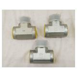(3)New SS T Pipe Fitting 3.25'Lx3.5'