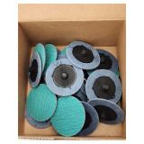 (24)pc New ARC Abrasives Quick-Change Sanding Disc