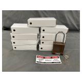 (10) Abus Lockout Padlock: 19627